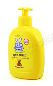 Ушастый нянь крем-мыло жидкое 300мл алоэ/24шт