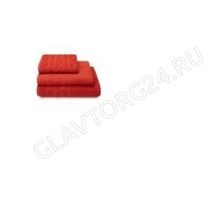 Полотенце махровое хлопок 70*130см Донецк 2ПЛ-3501-05271 1сорт Ridge 17-1449 красный
