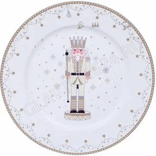 Поднос 33см пластиковый "Щелкунчик" арт. 889-0557