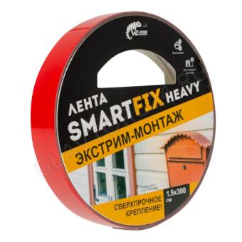 SFV1530G Всепогодная монтажная лента SmartFix HEAVY, 1,5*300см, серая/10