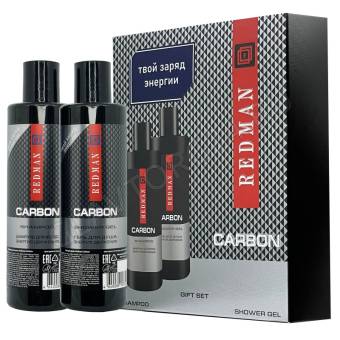 Набор подарочный 580 REDMAN CARBON (Шампунь 250 + Гель д/душа 250) муж