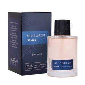 Туалетная вода мужская sss. т/в Sensorium Shaikh (Сенсориум Шейх)-100ml for men/12