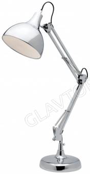 Свет. настольный Camelion KD-330  C30 хром ( 230V, 40W, E27)