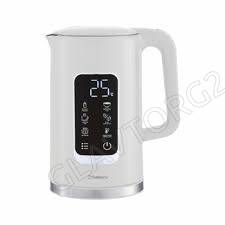 Чайник электрический SAKURA SA-2179DW Premium 1,7л 2,2кВт нерж.сталь,пластик белый