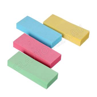 Блок-закладки с клеевым краем бумажные 12*50мм, 4цв*80л Pastel    5206471
