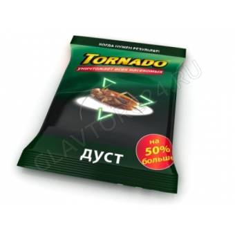 Торнадо дуст 100гр/45шт пакет от полз.насекомых    т304