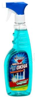 Чистые окна Золушка д/стекол курок 0.5л с Нашатырным Спиртом