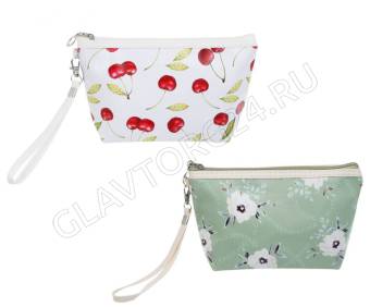 Косметичка трапеция тм ЮL Printemps 22x14,5x6,5 см, ПВХ, 2 дизайна