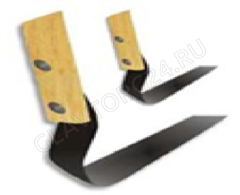 Плоскорез средний с черенком 1300 мм (1сорт) (Среднее лезвие + черенок)