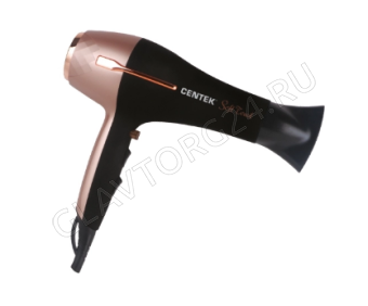 Фен CENTEK CT-2242 2200Вт черно-розовое золото 