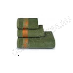 Полотенце махровое хлопок 70*130см Донецк ПЛ-3501-3875 1 сорт 17-0330 зеленый