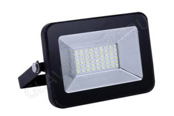 Прожектор светодиод. Ultraflash LFL-2001 C02 черный (LED20 Вт, 230В, 6500К)