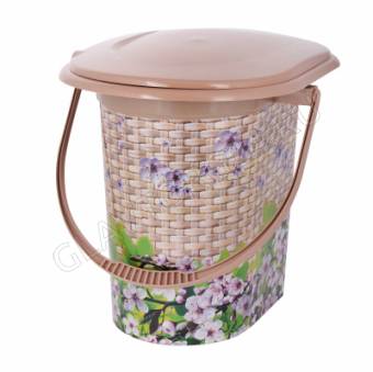 Ведро-туалет 17л "Плетёнка" М2329