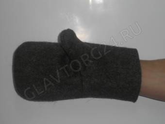 Верхонки сукно с двойным. налад.10*100 /10шт