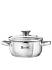 картинка 93-CU-02 Кастрюля со стекл. крышкой 1,5 л 16х7,5см  Linea CUCINA от компании ГлавТорг Красноярск