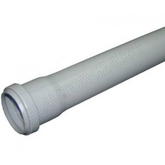 Труба канализационная DN 50х1,8, L=500мм