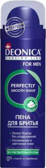 DEONICA FOR MEN пена д/бритья 240мл д/чувств.кожи