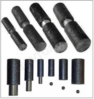 Петля гаражная (d*34мм) L=140 мм с шариком /8