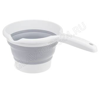 Ковш 1,0л "Флекс" Смоки складной (16) М1198