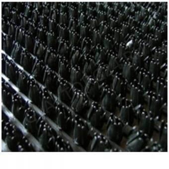 Покрытие ковровое щетинистое в рулонах 0,9*15м. черный /1