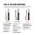 Тушь для ресниц Jeanmishel collection GOLD false lashes 10 мл, силиконовая кисть, эффект накладных р