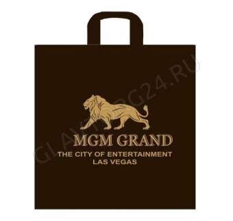 Пакет-сумка петлевая ручка 55*55+4см 60мкм MGM ПЭ 1/25/250шт