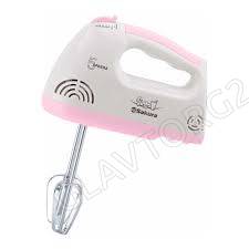 Миксер SAKURA SA-6313P 150Вт 4 насадки розовый