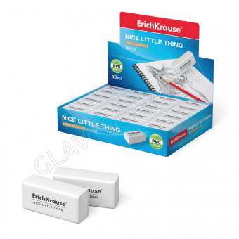 Ластик белый "Nice little thing" Erich Krause 7027