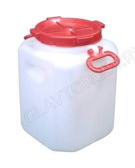 Канистра-бочка 40 л с навес. ручками (горл. 215 мм) М680