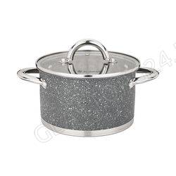 КАСТРЮЛЯ 4,6Л СО СТ. КРЫШКОЙ AGNESS НЕРЖ. СТАЛЬ/6 арт. 937-313