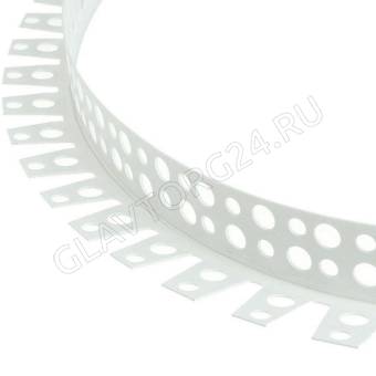 Уголок арочный Белый ПВХ 25*25 3м 