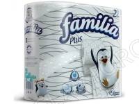 Т/бумага Familia 2-х сл.4 рул. Экономичный выбор/16шт белая