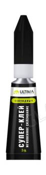 Супер -клей 3гр. мультикарта ULTIMA 12*3г/48кор