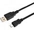 картинка Кабель USB штекер-MicroUSB штекер REXANT 18-1164-2 1,8м ПВХ черный от компании ГлавТорг Красноярск