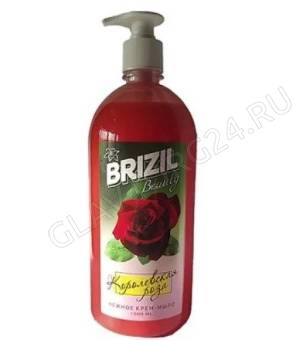 BRIZIL BEAUTY Крем-мыло жидкое 1л с дозат. королевская роза