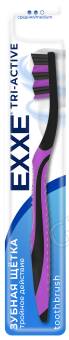 EXXE Зубная щетка  tri-active, средняя /48