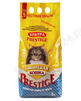 Сиб.Кошка Наполнитель Ультра PRESTIGE 5л (комкующийся)/4