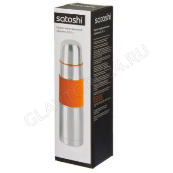 Термос 750мл металлический "Буллет" SATOSHI 