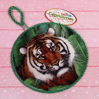 Подставка под горячее керамическая 16см "Тигр Кано"