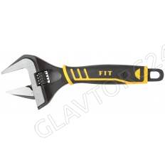 Ключ разводной "Стайл", узкие губки, шкала, экстра увелич.захват, прорезин. ручка  250 мм ( 50 мм )