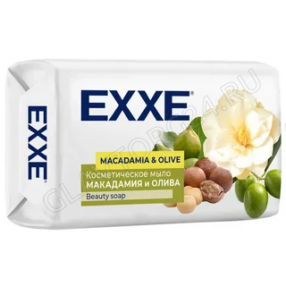 EXXE Косметическое мыло 90г "Макадамия и олива" 90г/24