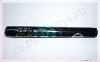 Тушь для ресниц Eveline Extension Volume Prof Make-Up -100% водост. Синяя полоса