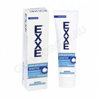 EXXE Крем для бритья 100мл Sensitive (д/чувств.кожи)/15