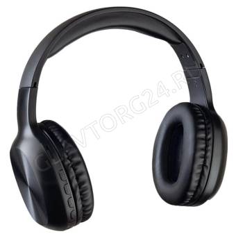 Наушники беспроводные накладные полноразмерные Perfeo BT SHARM с микрофоном, Bluetooth черный