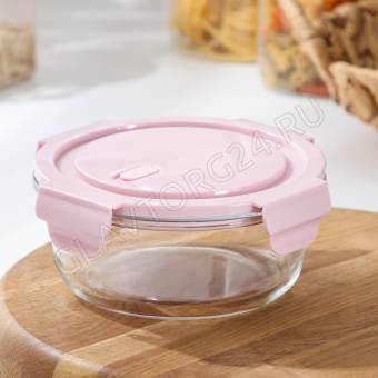 Контейнер круглый с крышкой CooknFreezе, 600мл     7331085