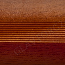 Широкий стык 60мм 0,9 вишня деревенская