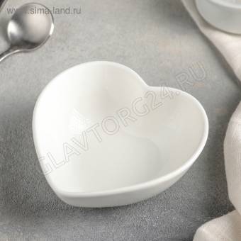 Соусник "Сердце Бланш" 80 мл, 10x3,8 см   4177903