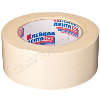 Клейкая лента малярная 48мм х 50м ЕРМАК 687-008