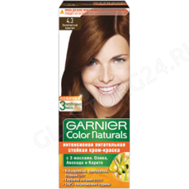 GARNIER колор нэчралс №4,3 золот.каштан./27шт
