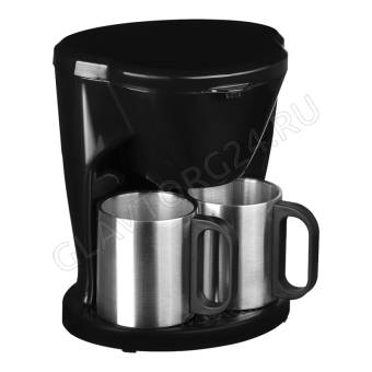 Кофеварка LEBEN 286-025 капельная 500Вт 0,3л 2 кружки 